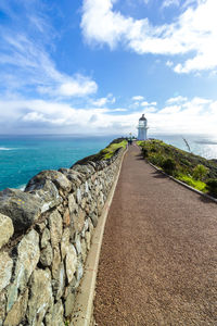 The path to cape reinga lighthouse