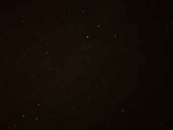 Low angle view of star field at night