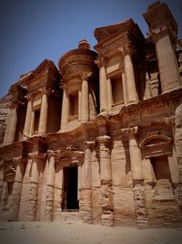 Low angle view of historical building