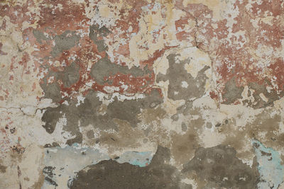 Full frame shot of weathered wall