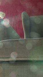 Close up of fabric