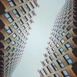 Low angle view of modern building