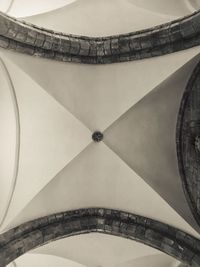 Low angle view of ceiling