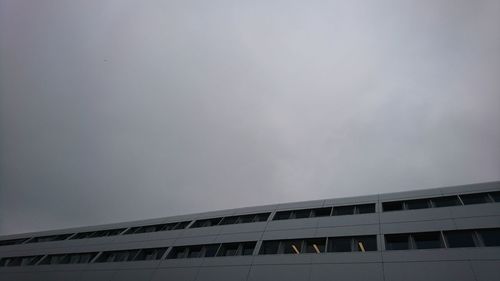 Low angle view of building against sky