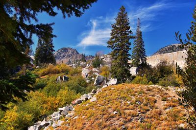 Lake martha hiking sunset peak, great western trail brighton rocky mountains, wasatch front, utah.