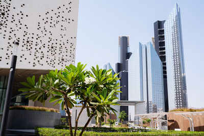 Architecture of dubai financial district