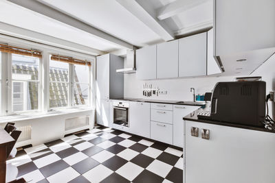 Interior of modern kitchen