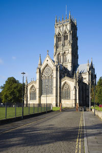 The gilbert scott, minster church of st george at doncaster