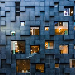 Full frame shot of illuminated building