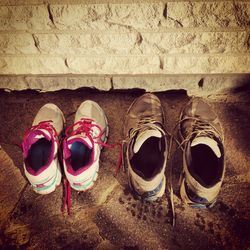 Close-up of shoes