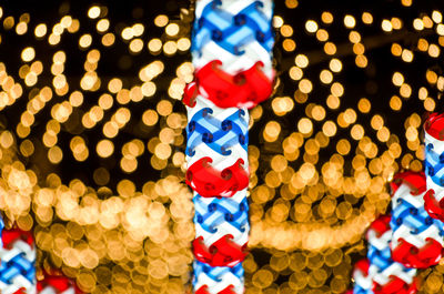 Close-up of christmas decoration