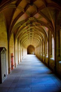 View of corridor of building