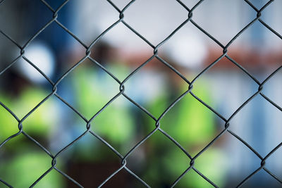 Full frame shot of chainlink fence