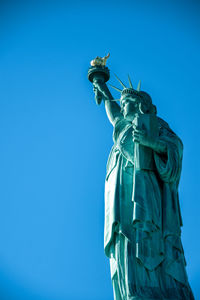 Statue of liberty in new york city, probably one of the most famous landmarks of all time.