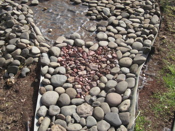 Stones in pebbles