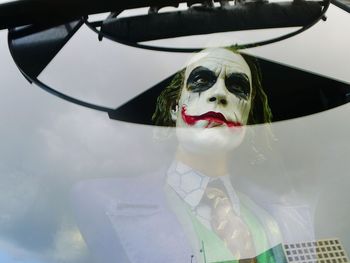 Portrait of young woman