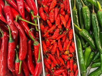 Full frame shot of vegetables for sale at market