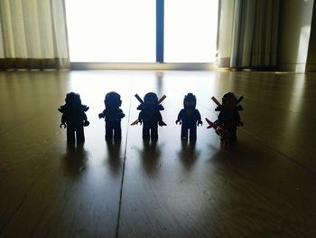 Men on window