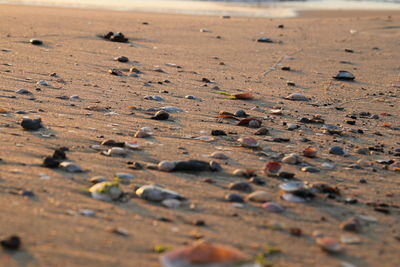 Full frame shot of sand