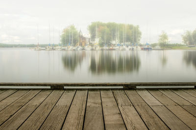 Scenic view of river