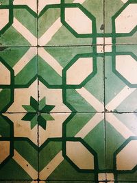 Full frame shot of patterned wall