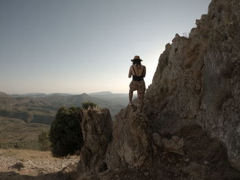 Taking in the view