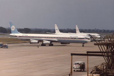 View of airport runway