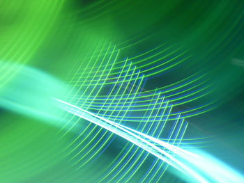 Close-up of light trails