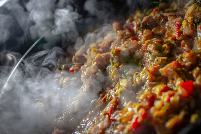 Close-up of food