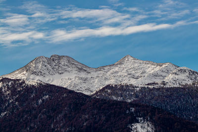 Bohinj mountains in winter