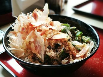 Close-up of food in bowl