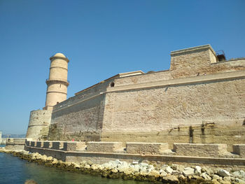 View of old building against sky