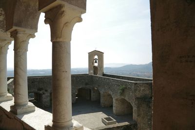 Low angle view of historical building