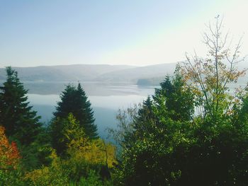 Scenic view of mountains