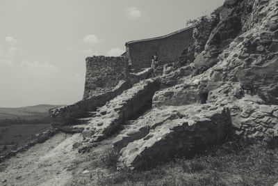 Old ruins against sky