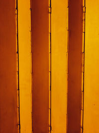 Full frame shot of yellow wall