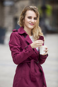 Young woman looking at camera