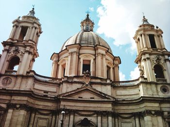 Low angle view of cathedral