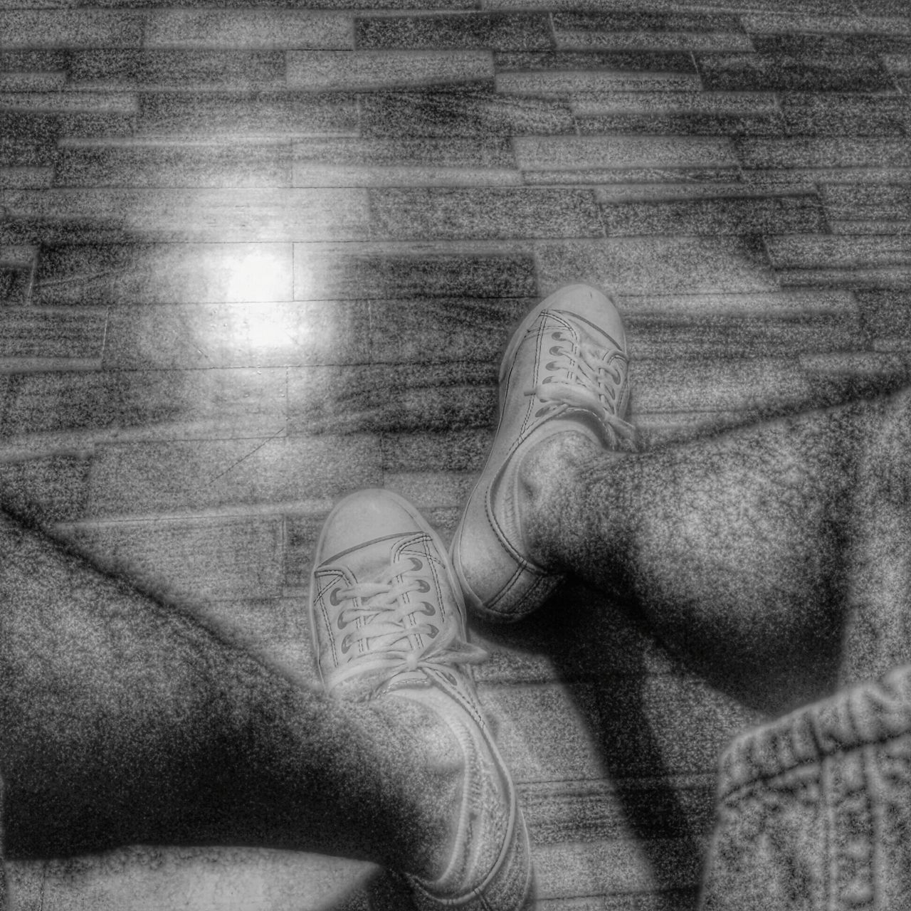 low section, human leg, real people, shoe, human foot, one person, indoors, hardwood floor, human body part, men, lifestyles, close-up, standing, day, one man only, adult, people