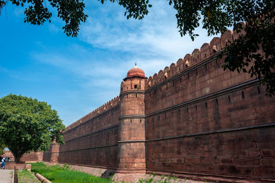 Lal qila - red fort in delhi, india. unesco world heritage site