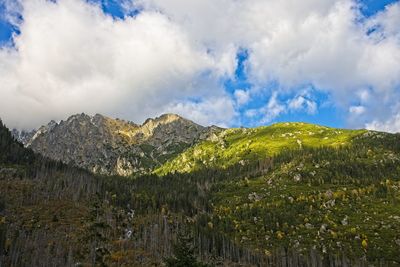 Panoramic view of landscape against sky