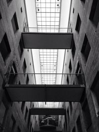 Low angle view of modern building