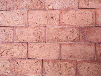 Full frame shot of brick wall