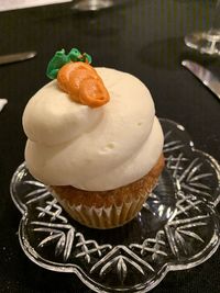 Close-up of cake on plate