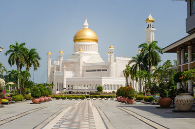 View of building against clear sky