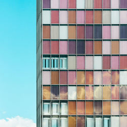 Low angle view of building against sky