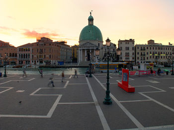 View of monument in city