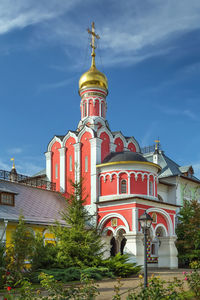Church of the royal passion-bearers in pavlovskaya sloboda, moscow region, russia