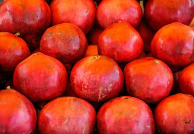 Full frame shot of pumpkins