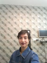 Portrait of a smiling young woman